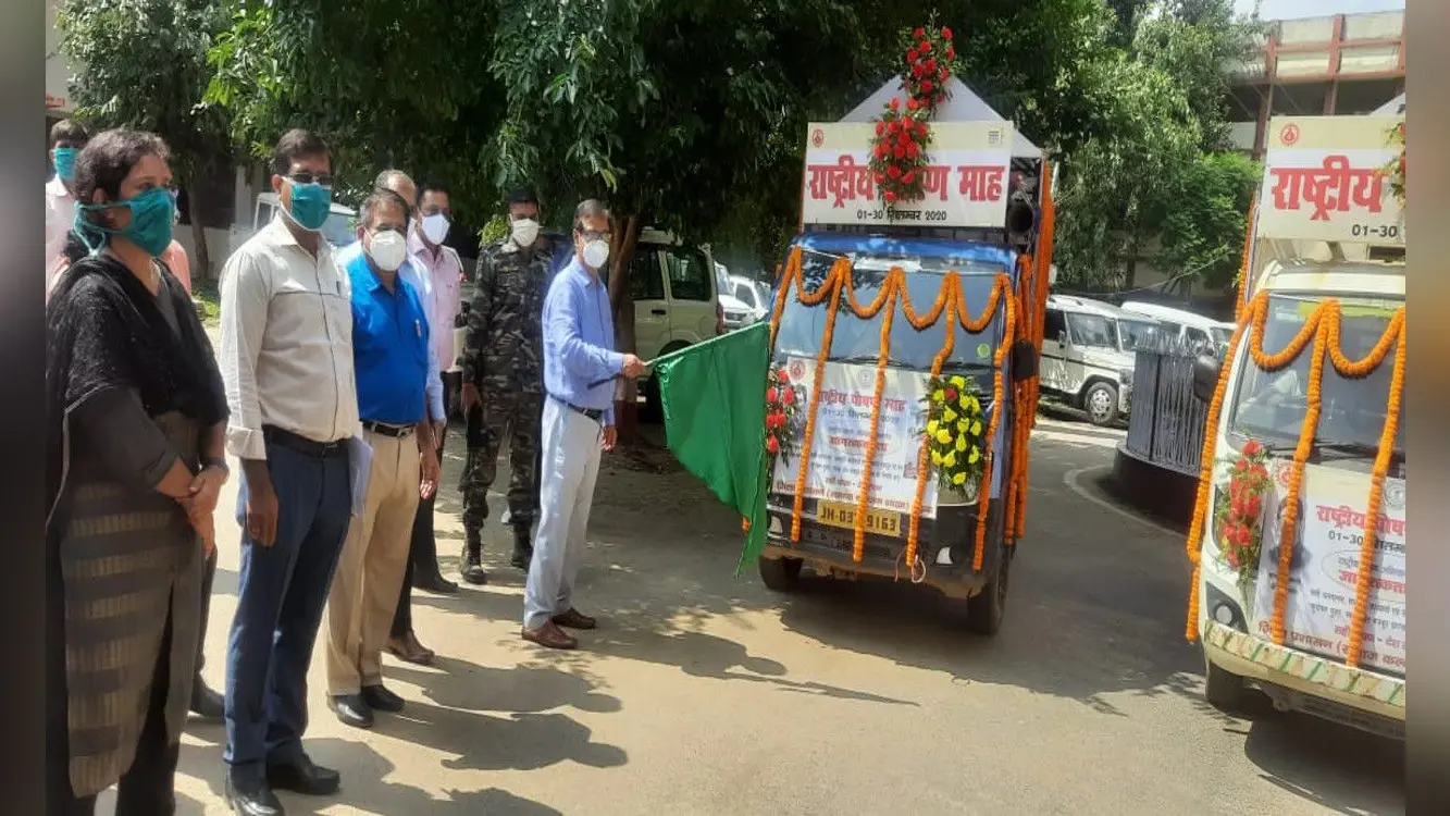कुपोषण मुक्त जिला बनाने को लेकर सामूहिक प्रयास जरूरी, पोषण जागरूकता रथ हुआ रवाना