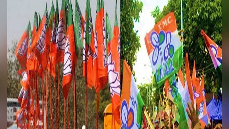 रासबिहारी में BJP के प्रचार रथ में तोड़फोड़ से इलाके में तनाव, TMC पर लगा आरोप