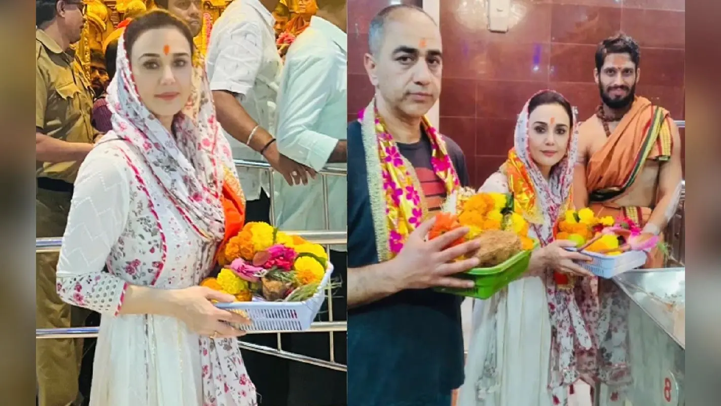 Preity Zinta: भारत आते ही सिद्धिविनायक मंदिर पहुंची प्रीति जिंटा, तस्वीर शेयर कर बोलीं- शांति मिल गई
