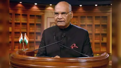राष्ट्रपति रामनाथ कोविंद के विदाई समारोह में कांग्रेस नेता मीरा कुमार रहीं आकर्षण का केंद्र