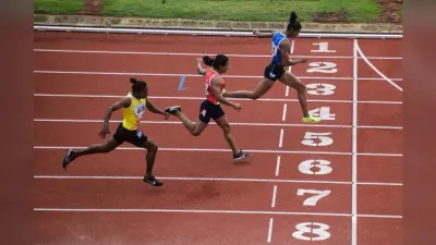 Khelo India University Games: दुती चंद को पछाड़कर प्रिया ने जीता गोल्ड, रांची की फ्लोरेंस को कांस्य