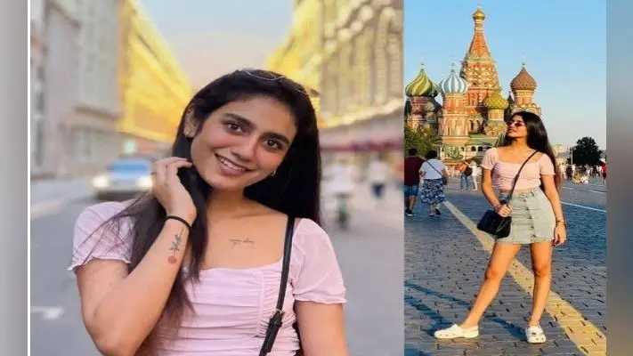 Priya Prakash Varrier ऐसे मना रही हैं हॉलीडे, इंटरनेट सेंसेशन ने मॉस्को की सड़कों पर कराया फोटोशूट