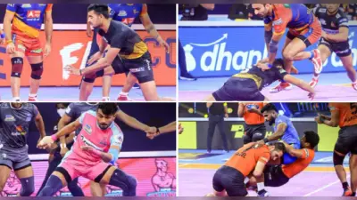 Pro Kabaddi League: यू मुंबा ने तमिल थलाइवाज को, यूपी ने तेलुगु टाइटंस और हरियाणा ने जयपुर को हराया