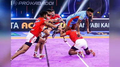 Pro kabaddi League में आज 2 मुकाबले, रोमांचक मैच जीत कर टॉप पहुंची दंबग दिल्ली