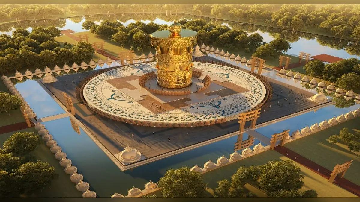 चतरा के मां भद्रकाली मंदिर परिसर में बनेगा सबसे ऊंचा प्रेयर व्हील, लेजर शो समेत कई अन्य चीजों का होगा निर्माण