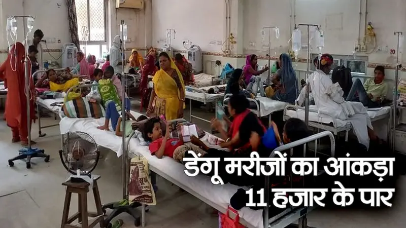 बिहार में डेंगू मरीजों का आंकड़ा 11 हजार के पार, पटना में मिले 207 नये संक्रमित, देखें वीडियो..