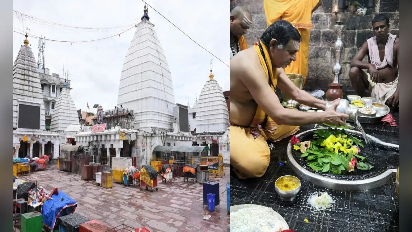 Sawan 2020 : देवघर में बाबा की हर दिन होती पूजा, श्रद्धालुओं के नहीं होने पर मंदिर परिसर है वीरान