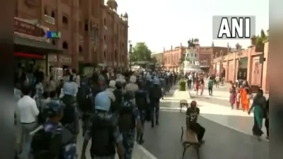 अमृतसर में 2 दिन में दो धमाके, RAF और पुलिस ने किया फ्लैग मार्च, बोले डीजीपी- IED ब्लास्ट नहीं