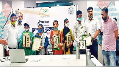 दिव्यांगता नहीं आया आड़े, सुनीता टुडू ने बतायी सफलता की कहानी, इन दिव्यांग युवाओं को मिला हुनरबाज पुरस्कार