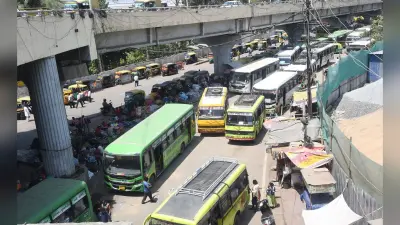 पटना में निर्माण कार्य से जीपीओ गोलंबर पर हर दिन जाम, 200 मीटर की दूरी तय करने में लगते हैं 30 से 45 मिनट