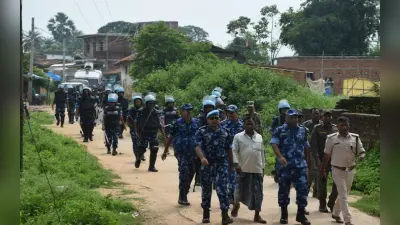 झारखंड : विहिप व बजरंग दल ने 23 अगस्त को गुमला बंद बुलाया, रैफ ने किया फ्लैग मार्च