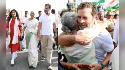 Bharat Jodo Yatra में शामिल हुईं गौरी लंकेश की मां और बहन, राहुल गांधी ने ऐसे किया स्वागत