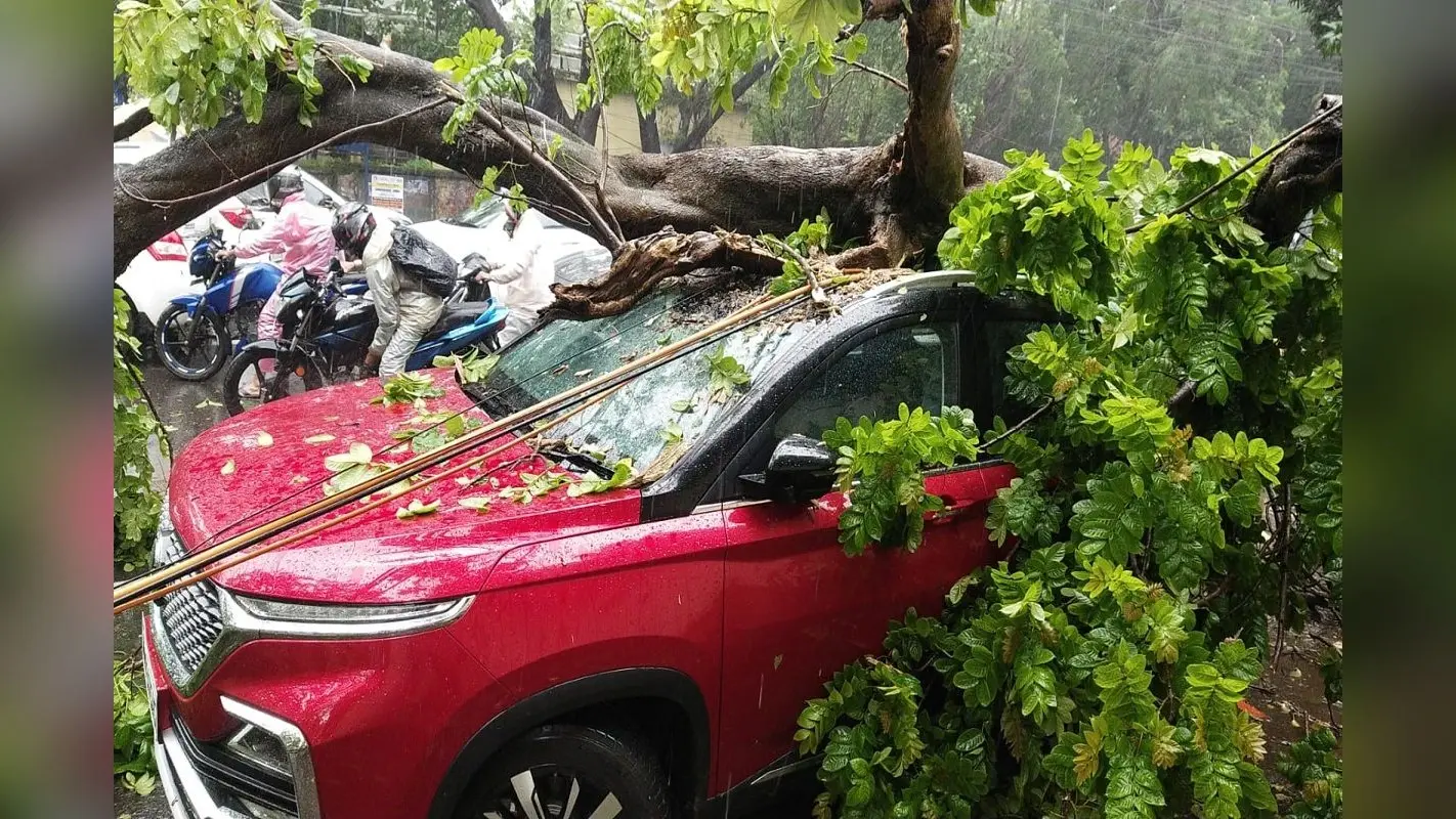 झारखंड में तेज हवाओं के साथ भारी बारिश का कहर, पानी-पानी से बदतर हुई गांव-शहर की जिंदगानी, देखें PHOTOS