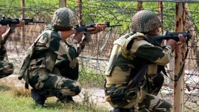 भारत में घुसपैठ की कोशिश कर रहे दो पाकिस्तानी तस्करों को BSF ने किया ढेर