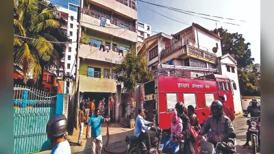 Ranchi: शॉर्ट सर्किट से लगी आग, मची अफरा-तफरी, पुलिस ने दिखाई बहादुरी, बच्ची को कमरे से सुरक्षित निकाला
