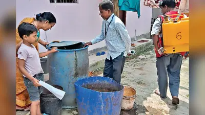 रांची नगर निगम ने की 344 घरों में जमे पानी की जांच, 58 में पाया गया डेंगू का लार्वा