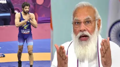 दांत काटने पर भी रवि दहिया ने नहीं छोड़ी विरोधी की गर्दन, सहवाग ने भारतीय पहलवान को इस तरह किया सलाम