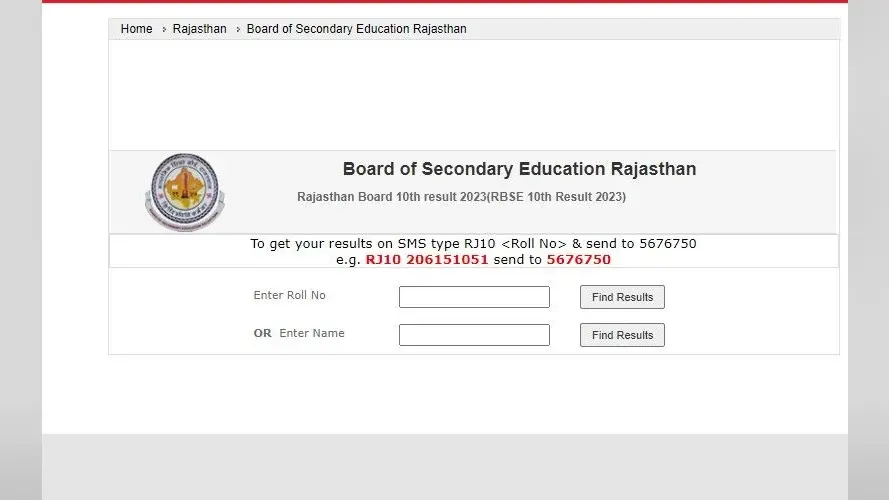 RBSE Rajasthan Board 10th Result 2023 Live: राजस्थान बोर्ड 10वीं का रिजल्ट जारी, 90.49% छात्र पास, direct link