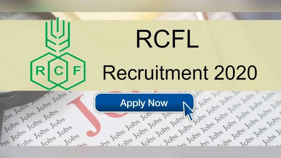 RCFL Recruitment 2020: बंधन प्रशिक्षुओं, सहायक अधिकारियों और अन्य पदों के लिए करें ऑनलाइन आवेदन