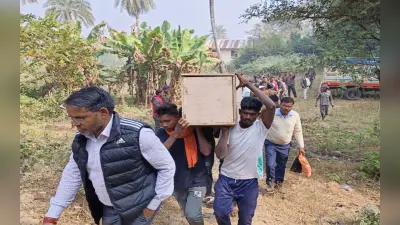 साहिबगंज मर्डर केस : कड़ी सुरक्षा के बीच ताबूत में बंद रेबिका के खंडित शव का हुआ अंतिम संस्कार