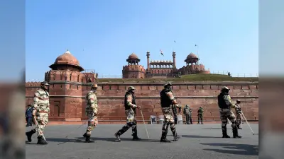15 अगस्त पर दिल्ली में कड़ी सुरक्षा, स्वतंत्रता दिवस समारोह में 7 हजार मेहमानों के शिरकत करने की उम्मीद