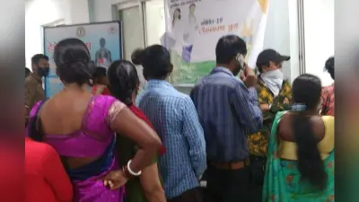 Corona Vaccination In Ranchi : कोरोना वैक्सीन लेने रिम्स पहुंचे शख्स को सिक्योरिटी गार्ड ने क्यों धमकाया