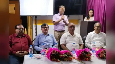 रिम्स में टोटल नी रिप्लेसमेंट पर लाइव सर्जरी वर्कशॉप, निदेशक डॉ आरके गुप्ता बोले-नई तकनीक से अपडेट रहना जरूरी