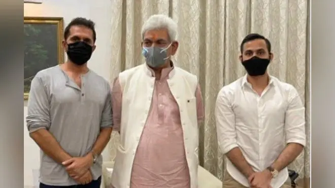 रितेश सिधवानी ने की जम्मू-कश्मीर के उपराज्यपाल से मुलाकात, शेयर की तसवीर