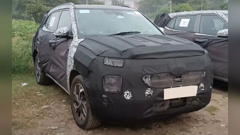 Hyundai Creta Facelift तस्वीरें लॉन्च से पहले हुई वायरल, कई नए बदलाव के साथ रिलीज होगी कार