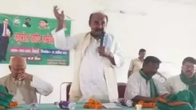 Bihar Newsः अदने से कर्मी पर गरजे RJD MLA, कहा- मारते मारते लाठी से देह तोड़ देंगे