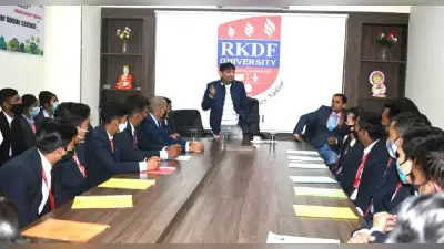 आरकेडीएफ विश्वविद्यालय रांची के विद्यार्थियों ने समझा डेयरी प्रोडक्ट को बनाने और बाजार तक पहुंचाने की टेक्निक
