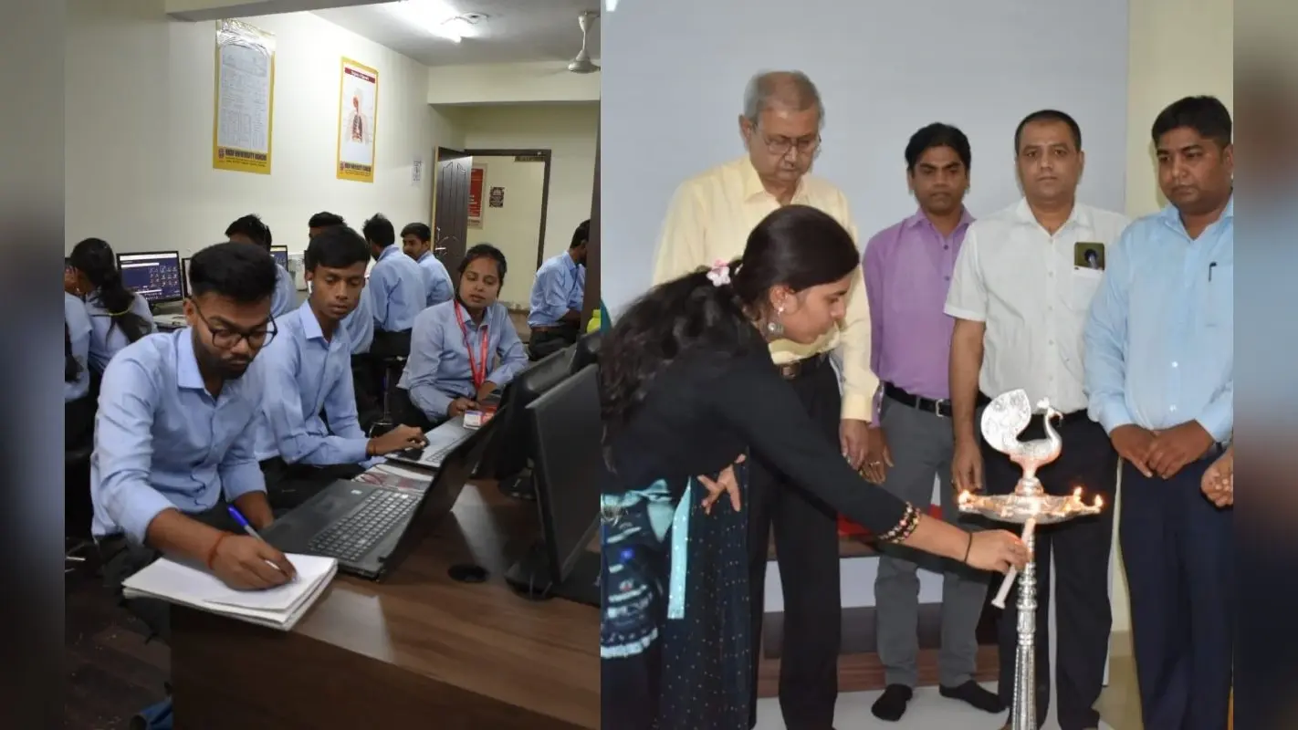 RKDF University Ranchi में “स्टॉक मार्केट मौलिक, तकनीकी विश्लेषण” विषयक सात दिवसीय कार्यशाला शुरू