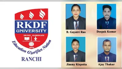 RKDF University के होटल मैनेजमेंट विभाग द्वारा छात्रों का प्रतिष्ठित होटलों मैं प्रशिक्षण हेतु चयन