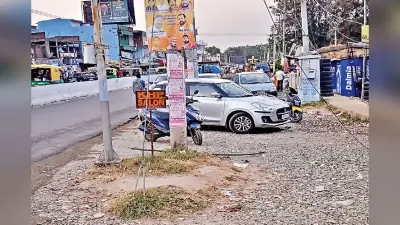 रांची : सड़क चौड़ीकरण में रोड़ा बन रहे पेड़ व पोल, धीमी पड़ी निर्माण की रफ्तार