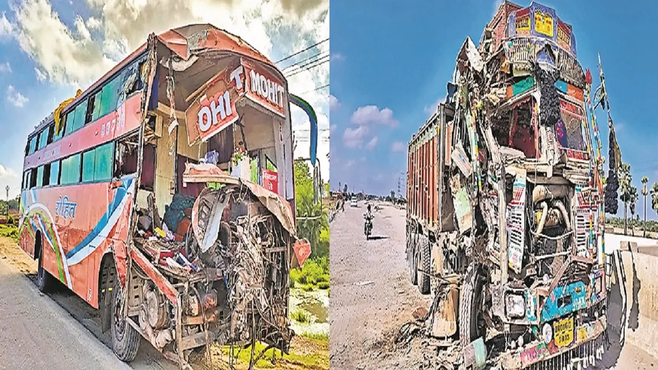 बिहार: सड़क हादसों का दिन रहा गुरुवार, कहीं बस पलटी तो कहीं ट्रक से हुई टक्कर, कुचले जाने से भी लोगों की मौत