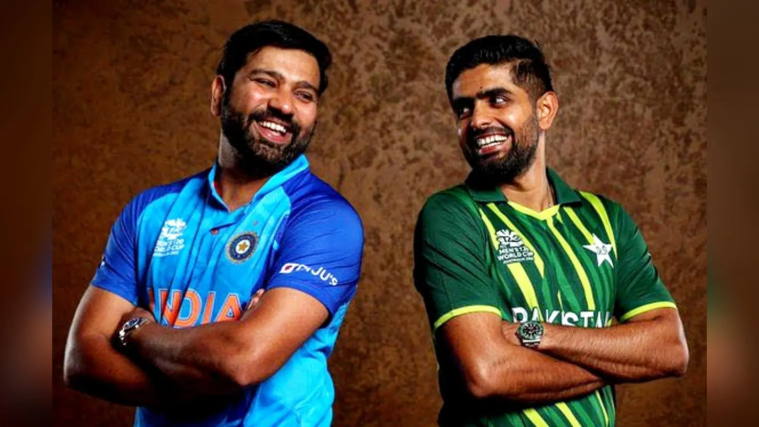 T20 World Cup: रोहित शर्मा और बाबर आजम ने एक दूसरे से मिलकर क्या बातें कीं, आप भी जानें