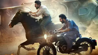 RRR : इंतज़ार ख़त्म! Jr NTR और Ram Charan की मूवी इस दिन होगी रिलीज, धाकड़ है पोस्टर