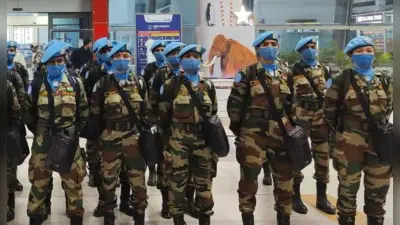 भारत ने अबेई में संरा मिशन के तहत तैनात की महिला शांतिरक्षकों की प्लाटून, देखें तस्वीर