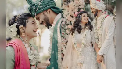Ruturaj Gaikwad Wedding Photos: शादी के बंधन में बंधे CSK ओपनर रुतुराज, क्रिकेटर उत्कर्षा के साथ लिए सात फेरे
