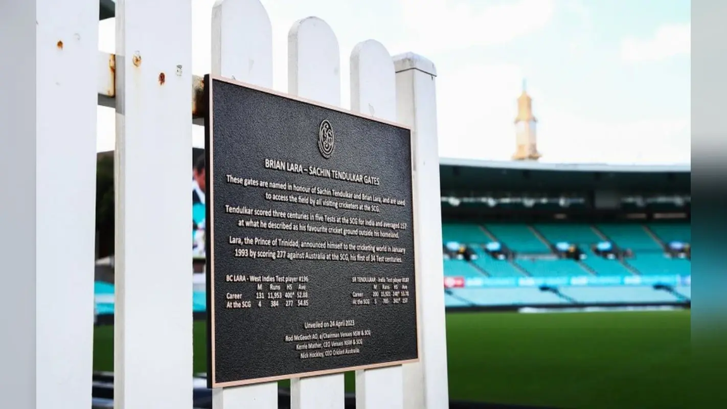 Sachin Tendulkar Birthday: जन्मदिन पर सचिन को मिला खास तोहफा, SCG ने तेंदुलकर के नाम पर गेट का किया उद्घाटन