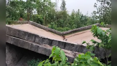 झारखंड : हजारीबाग के बड़कागांव में सकरी नदी पर बनी पुलिया ध्वस्त, 100 से अधिक गांवों का टूटा संपर्क