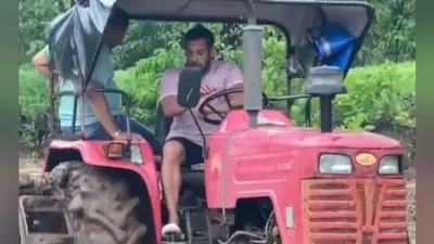 Salman Khan Video : फॉर्महाउस में खेती कर रहे हैं भाईजान, अब ट्रैक्टर चलाते आए नजर