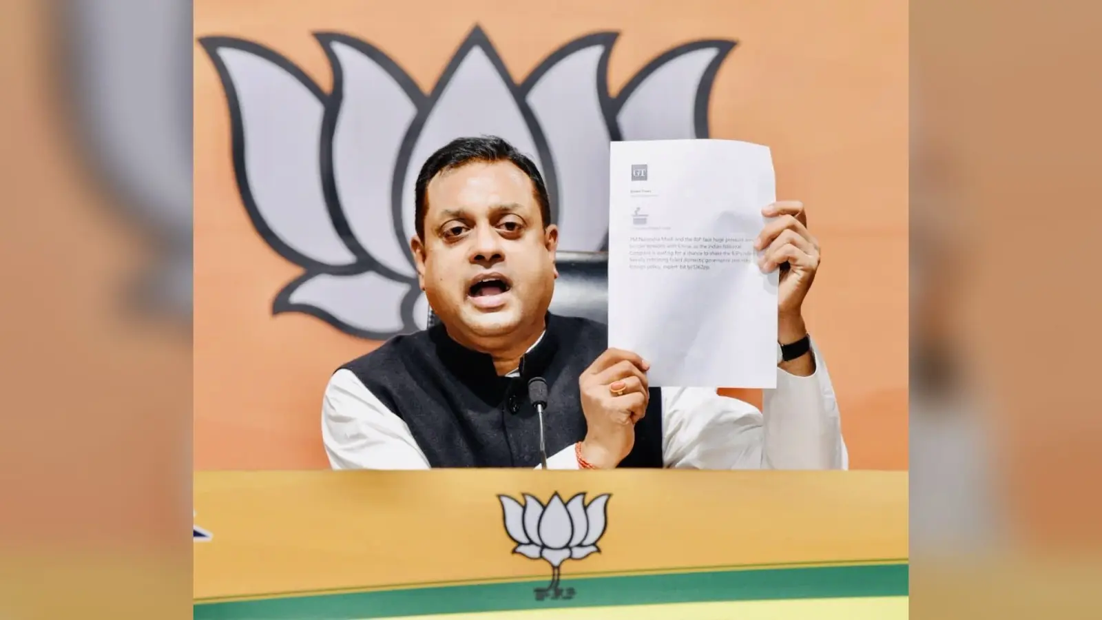 न्यूजक्लिक को भारत का अपमान करने के लिए विदेश से मिल रहे हैं पैसे, गैंग बनाकर हो रहा काम, संबित पात्रा का आरोप