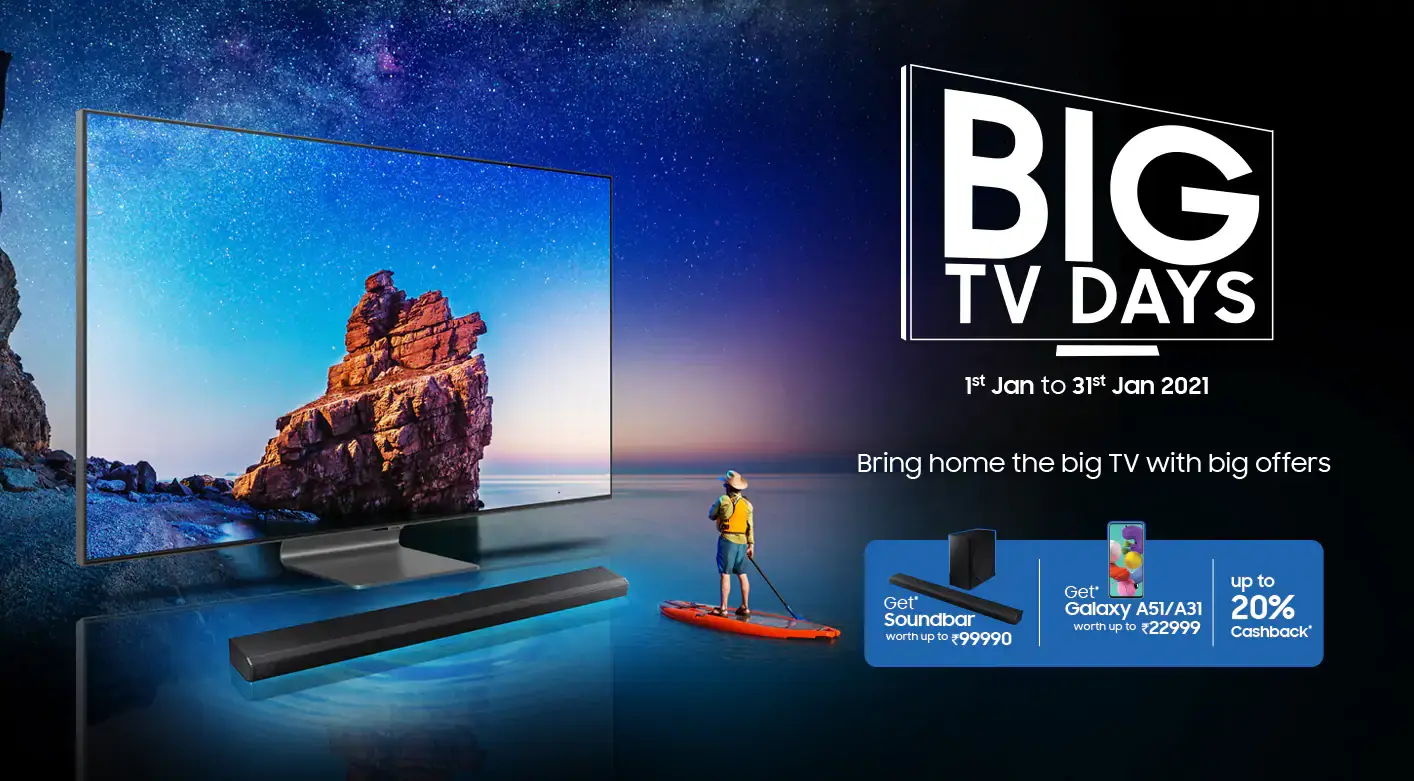 Samsung लाया कमाल का ऑफर, TV की खरीद पर Smartphone Free, ऐसे पाएं बेस्ट डील्स