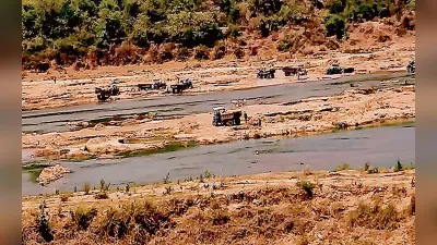 एनजीटी की है रोक, फिर भी रोज धनबाद की नदियों से माफिया कर रहे बालू का उठाव