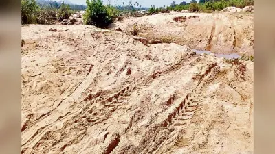 गढ़वा में बालूू के उठाव पर लगी रोक हटी, चिह्नित बालू घाटों से ही हो सकेगा उठाव