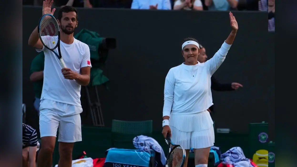 Wimbledon 2022: सानिया मिर्जा ने Mixed Doubles सेमीफाइनल में हार के साथ विंबलडन को कहा अलविदा