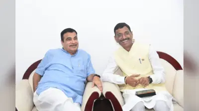 केंद्रीय मंत्री नितिन गडकरी से मिले सांसद संजय सेठ, रातू रोड एलिवेटेड कॉरिडोर का ये नाम रखने का किया आग्रह