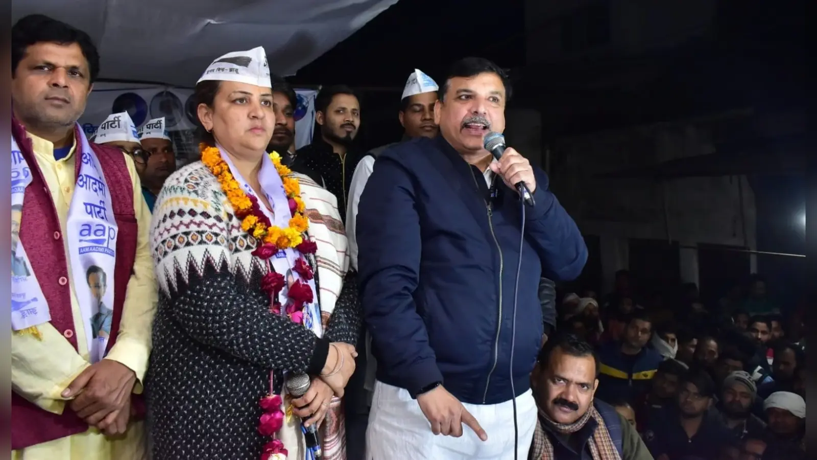 UP Election: AAP के संजय सिंह की जनता से अपील- BJP वाले वोट मांगने आएं तो झाडू से उतारें सत्ता का भूत