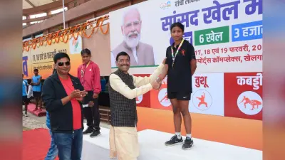 सांसद खेल महोत्सव: विजेता खिलाड़ी हुए सम्मानित, समापन समारोह में शिरकत करेंगे राज्यपाल सीपी राधाकृष्णन